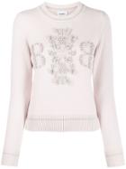 Barrie 3d Logo Jumper - Pink