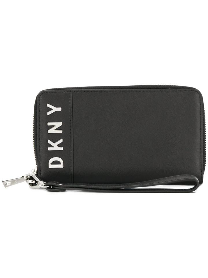 Dkny All-around Zip Wallet - Black