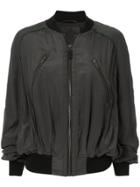 Haider Ackermann Slouchy Bomber Jacket - Grey