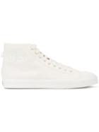 Adidas By Raf Simons Cream Spirit Hi Top Trainers - Nude & Neutrals