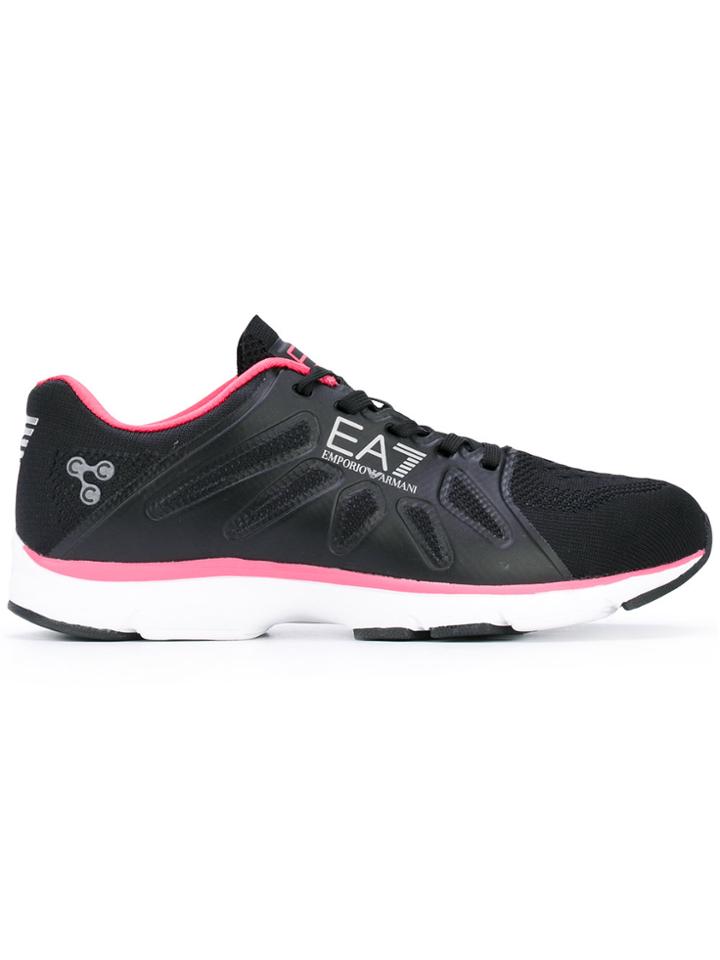 Ea7 Emporio Armani C-cube Vigor Sneakers - Black