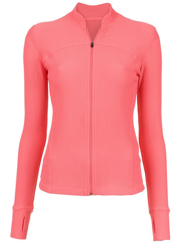 Track & Field Mesh Jacket - Pink