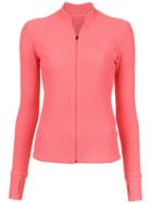 Track & Field Mesh Jacket - Pink