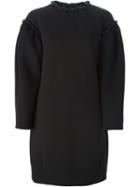 Simone Rocha Embellished Cocoon Dress, Women's, Size: 12, Black, Polyamide/spandex/elastane/viscose/polybutylene Terephthalate (pbt)