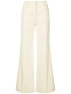 System Wide Leg Trousers - Neutrals