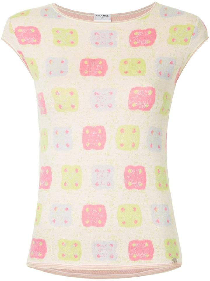 Chanel Vintage Chanel Cc Sleeveless Tops - Nude & Neutrals