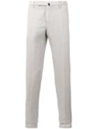 Incotex Plain Chinos, Men's, Size: 58, Nude/neutrals, Cotton/linen/flax