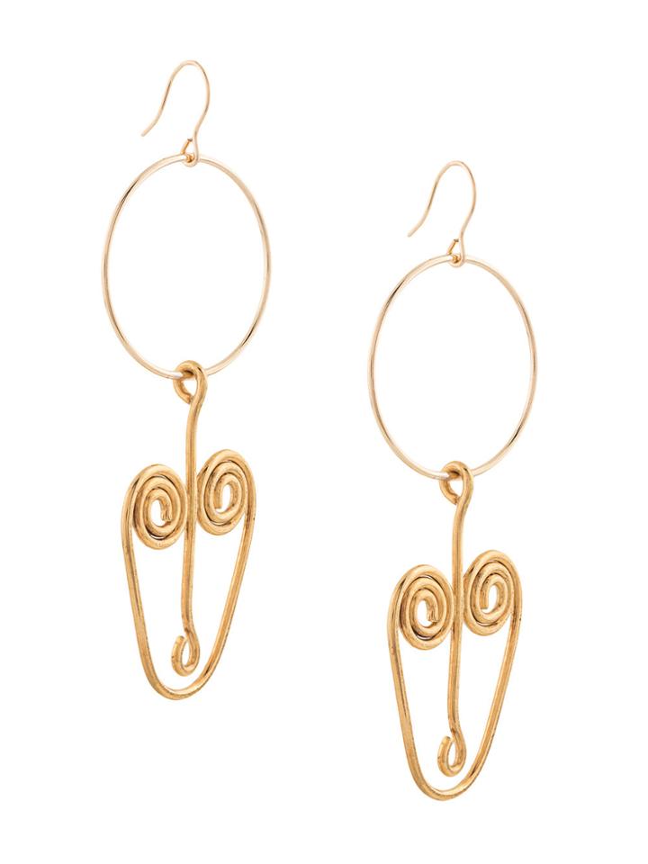 Petite Grand Picasso Earrings - Metallic