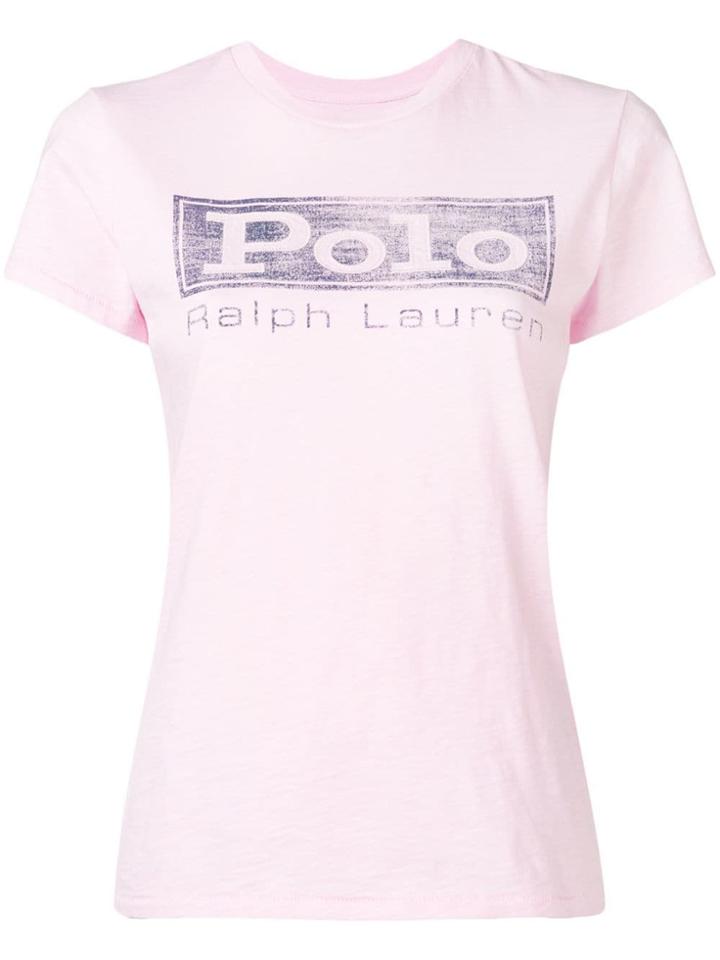Polo Ralph Lauren Slim-fit Logo T-shirt - Pink