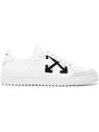 Off-white White Leather Carryover Sneakers