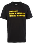 Carhartt 'work In Progress' T-shirt, Men's, Size: Large, Black, Cotton