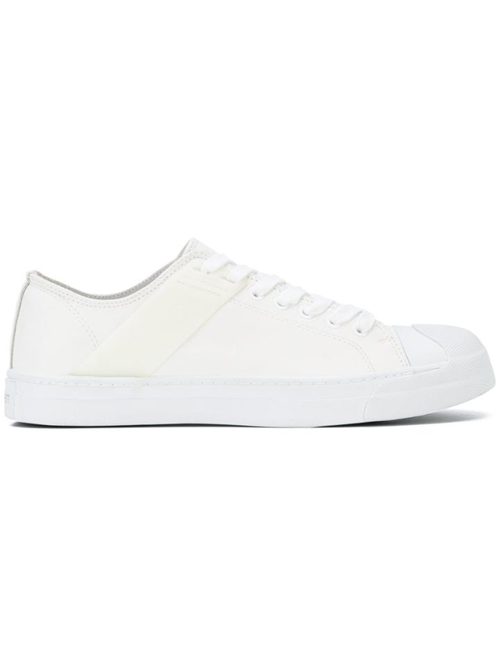 Neil Barrett Panelled Sneakers - White