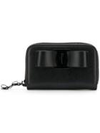 Salvatore Ferragamo Zipped Vara Wallet - Black