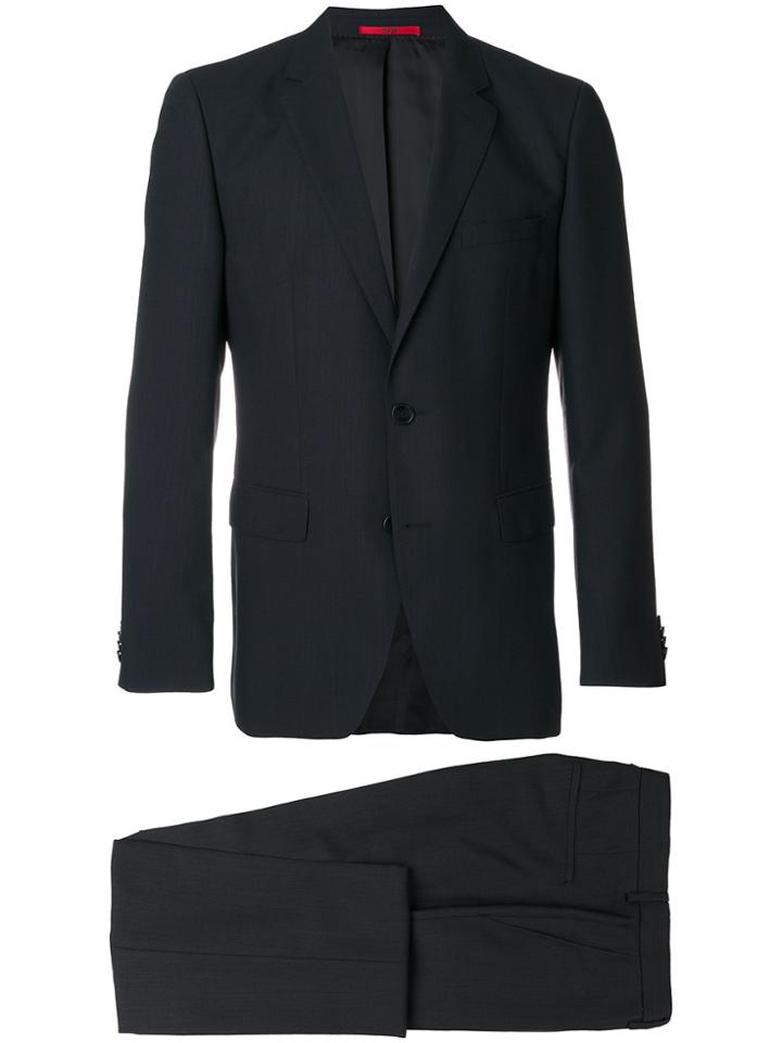 Boss Hugo Boss Notched Two-piece Suit - Black