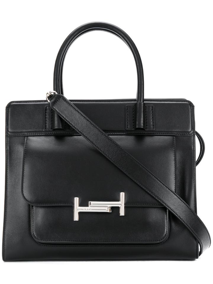 Tod's Double T Tote Bag - Black