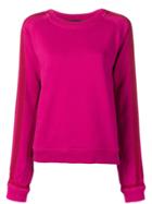 Haider Ackermann Side Stripe Sweatshirt - Pink
