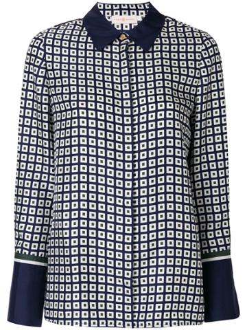 Tory Burch Marea Top - Blue