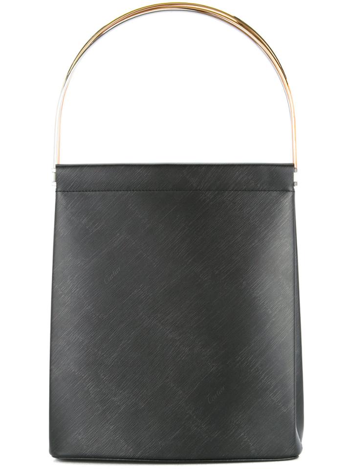 Cartier Vintage Trinity Hand Bag - Black