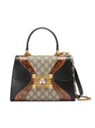 Gucci Osiride Small Gg Top Handle Bag - Black
