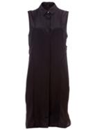 Alexander Wang Shirt Dress, Women's, Size: 4, Black, Silk