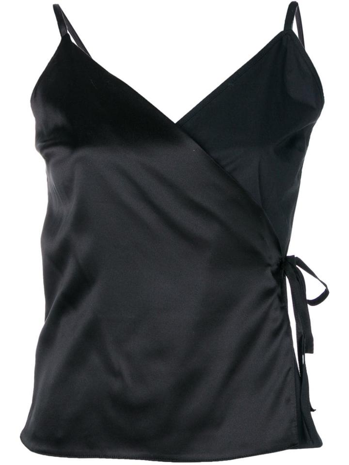 Andrea Ya'aqov Wrap Cami Top - Black