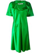 Stephan Janson V-neck T-shirt Dress - Green