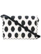Kate Spade - Polka Dot Print Crossbody Bag - Women - Leather/pvc - One Size, White, Leather/pvc