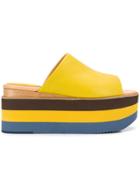 Paloma Barceló Aiko Platform Sandal - Yellow