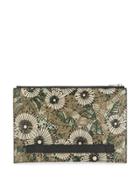 Furla Retro Print Pouch - Green