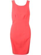 Capucci Open Back Tube Dress - Pink & Purple