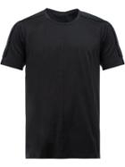 Ziggy Chen Shoulder Detail T-shirt, Men's, Size: 52, Black, Cotton