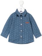 Boss Kids - Anchor Print Shirt - Kids - Cotton - 12 Mth, Blue