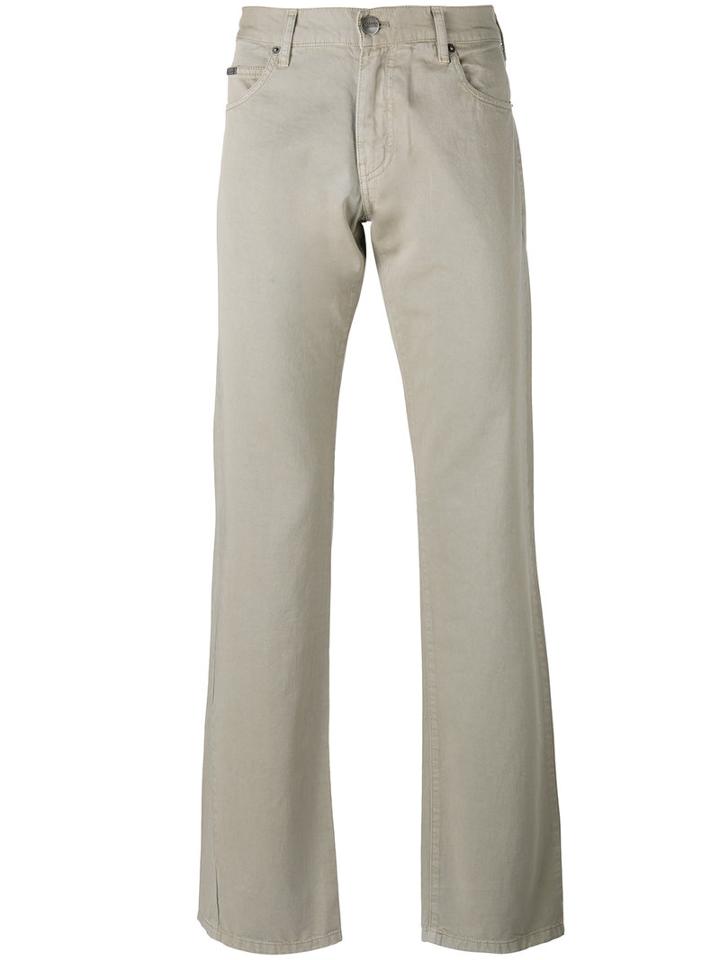 Armani Collezioni Regular Jeans, Men's, Size: 30, Nude/neutrals, Cotton