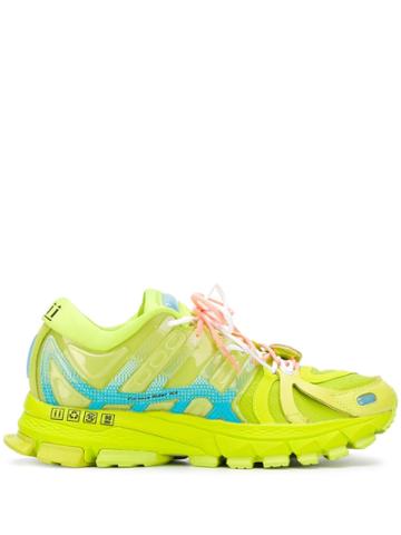 Li-ning Li-ning Arzp0095 Yellow Furs & Skins->calf Leather