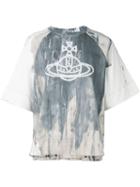 Vivienne Westwood Anglomania Logo Print Shortsleeved Sweatshirt