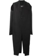 Rick Owens Cut-out Shoulder Coat