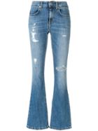Dondup Flared Fitted Jeans - Blue