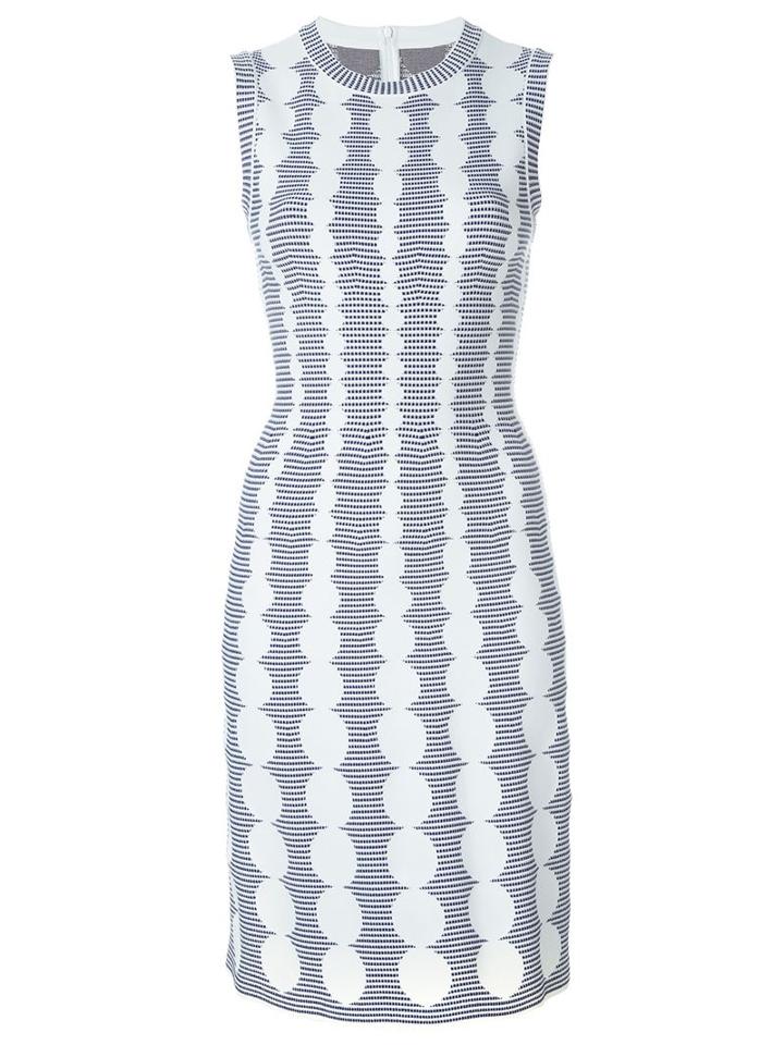Alaïa Geometric Pattern Dress