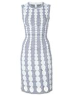 Alaïa Geometric Pattern Dress