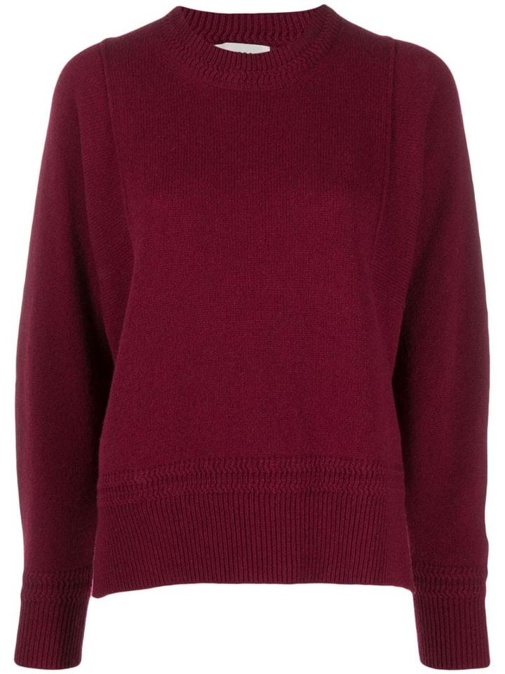 Zucca Side Slit Jumper - Red