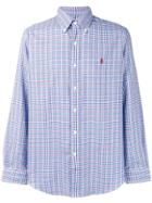 Polo Ralph Lauren Checked Buttondown Shirt - Blue