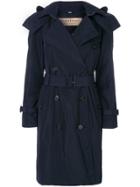 Burberry Amberford Trench Coat - Blue