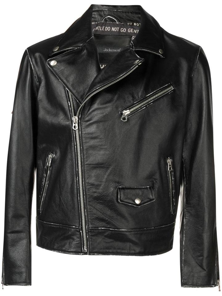 Jeckerson Side Zip Jacket - Black