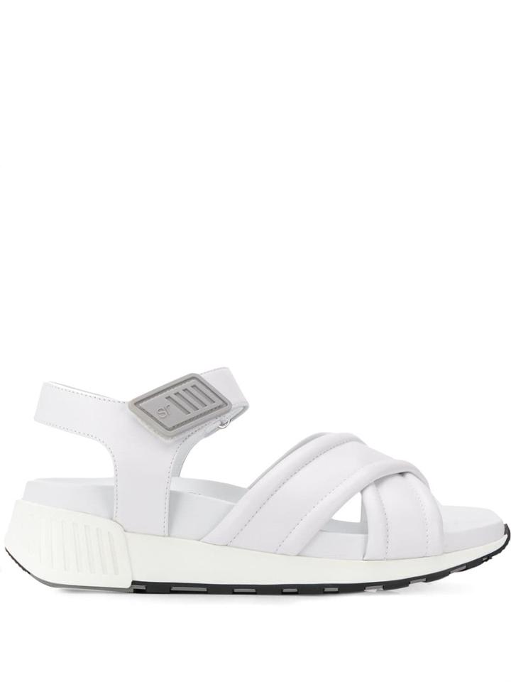 Sergio Rossi Sr Running Sandals - White