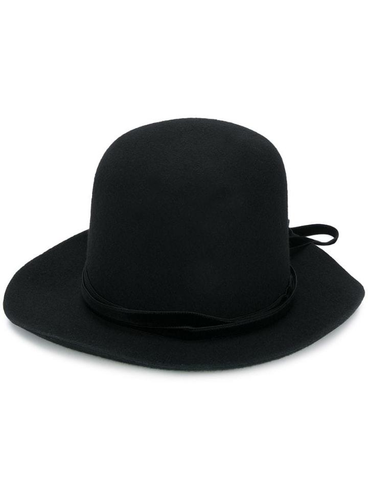 Ann Demeulemeester Cloche Hat - Black