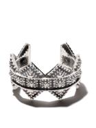 Natural Instinct Triangle Cuff - Silver