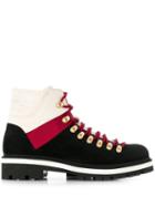 Tommy Hilfiger Colour Block Hiking Boots - Black