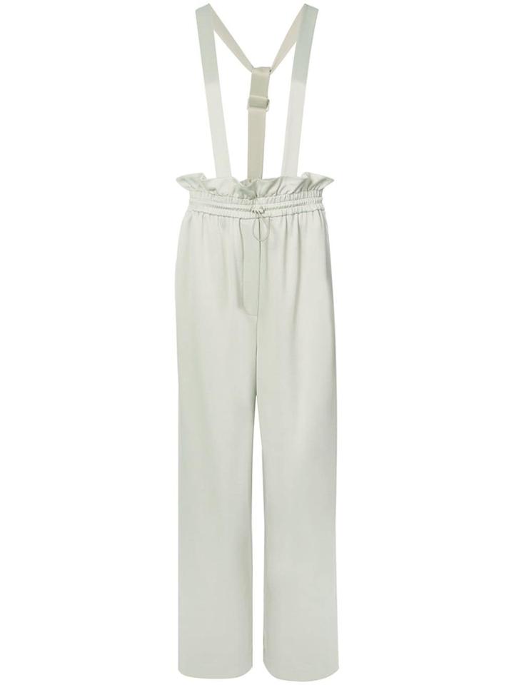 Tibi Paperbag Dungaree Trousers - Nude & Neutrals