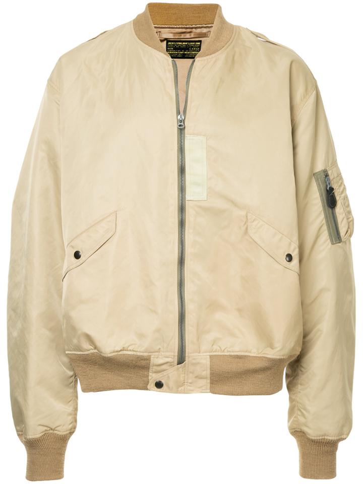 Unused Classic Bomber Jacket - Brown