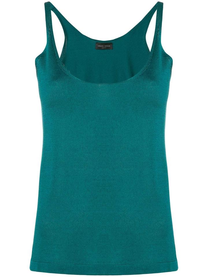 Roberto Collina Knit Vest - Green